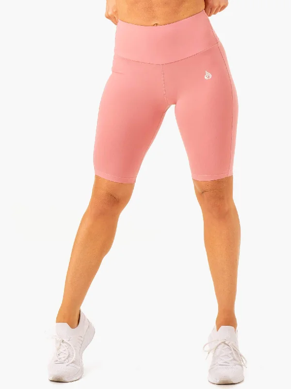 Formal Garments For Women Action Bike Short - Blush Pink