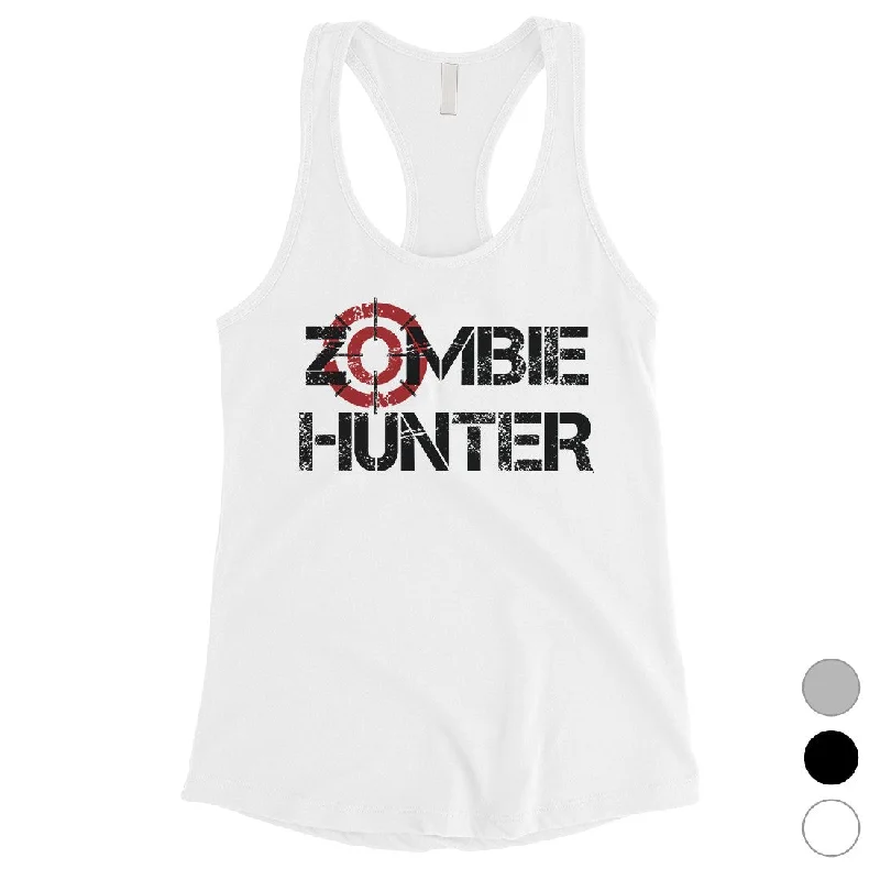 High-End Style Discounts Zombie Hunter Womens Charming Cool Halloween Costume Tank Top Gift