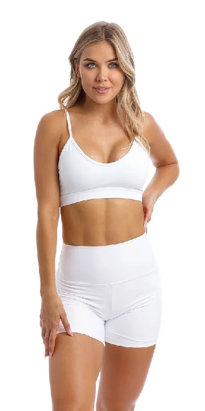 Flash Sale White Momentum Bra