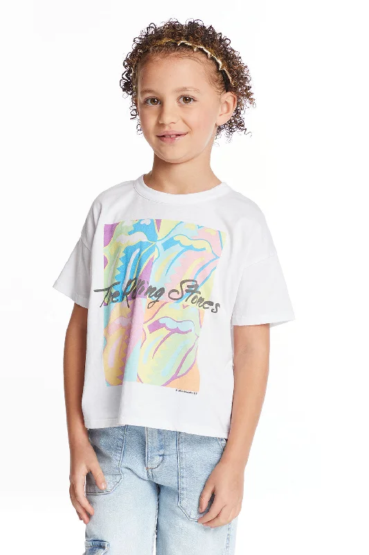 Must Haves Rolling Stones Multi Logo Girls Tee