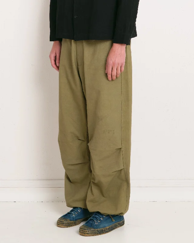 Cozy Chic Promotions Paco Pants - Olive Slub