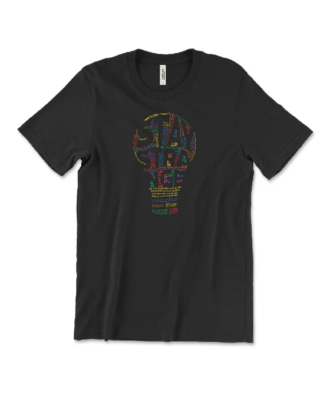 Women's Transitional Attire Rainbow Stay Strange Shirt