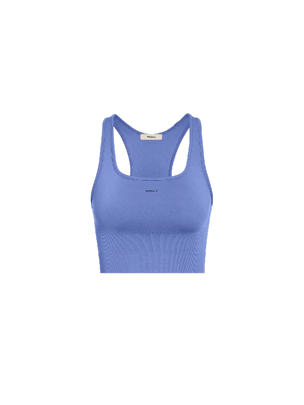 Women's Elegant Garments Women's Plant-Stretch Compressive Sports Bra—Iris Purple