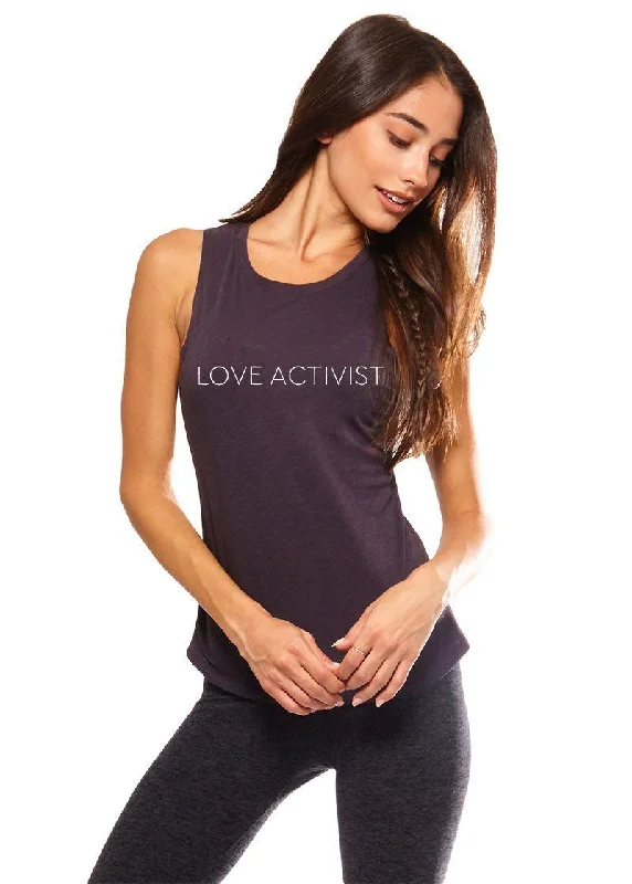 Chic And Trendy Be Love - Love Activist Yoga Tank