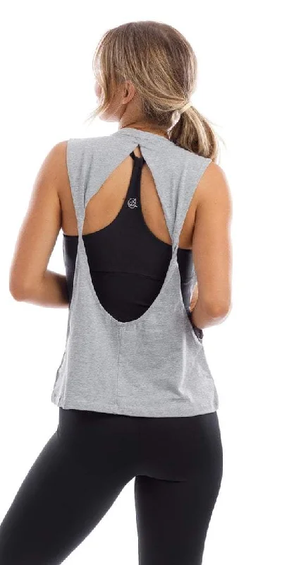 Casual Garments For Women Grey Lennox Tank