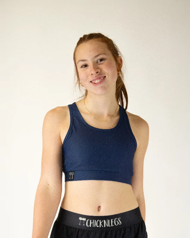 Women's Sporty Clothes Women's Navy Blue OG Sports Bra