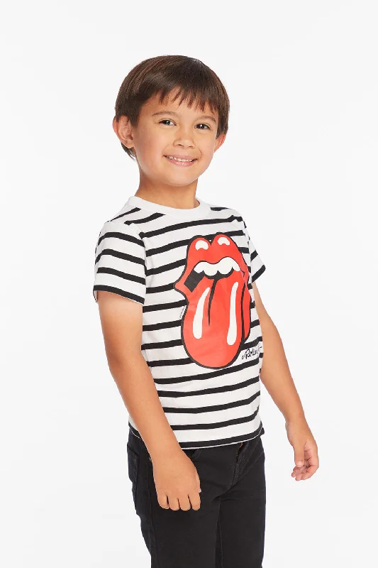 Women's Travel Apparel Rolling Stones Tongue Logo Boys Tee