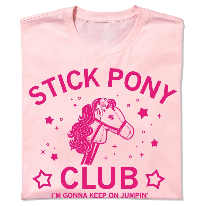 Women's Fashion Clothes Pink Stick Pony Club