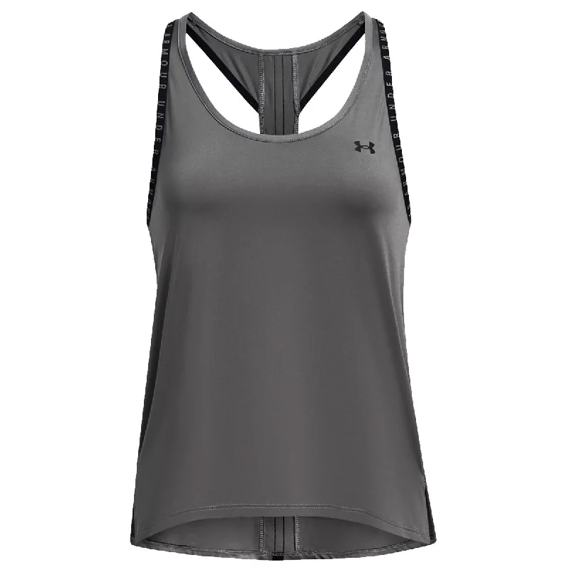 Women's Vacation Garments Under Armour Knockout Tank Top - Womens - Castlerock/Black