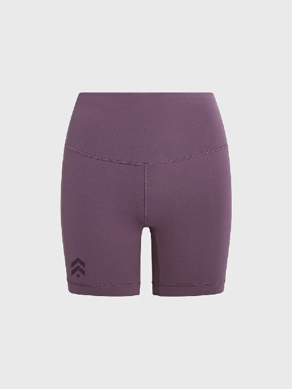 Chic Women's Garments LULULEMON GRAPE THISTLE WUNDER TRAIN HR SHORT 6