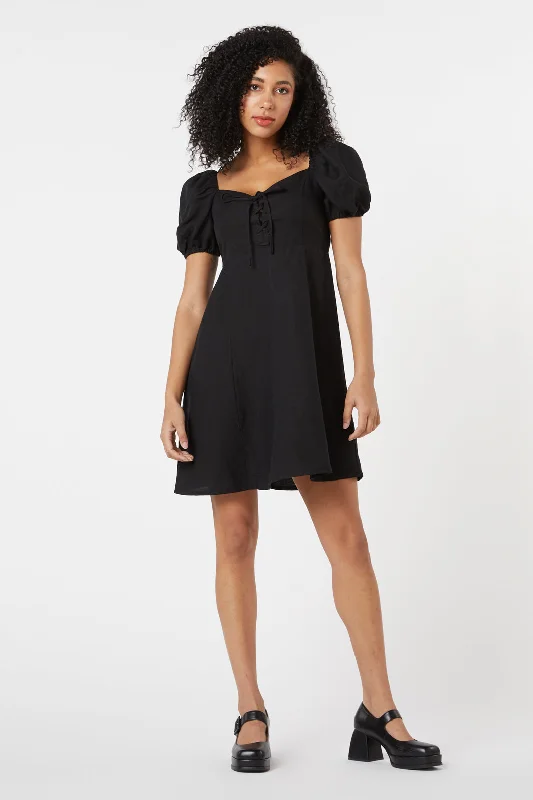 Women's Attire Leah Lace Up Dress