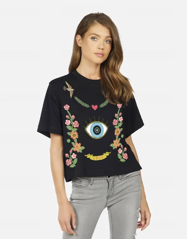 Women's Formal Apparel Rue Floral Eye Love