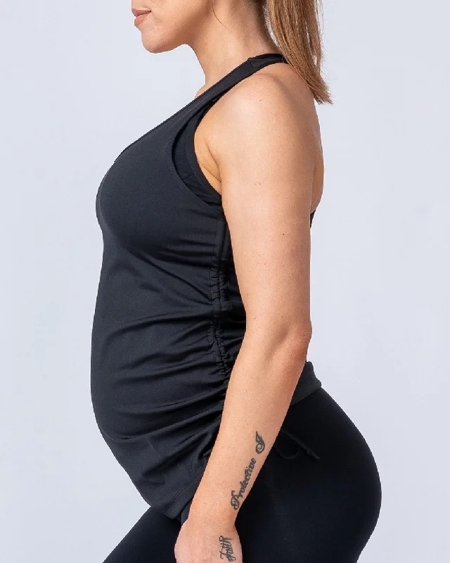 Women's Clothes And Garments Maternity Tank - Black