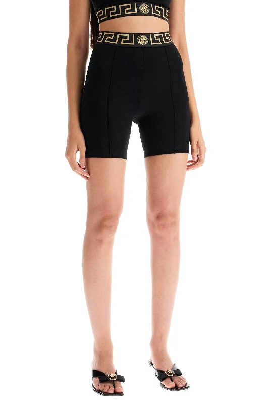 Top Deals Versace "sporty Shorts With Greek Band