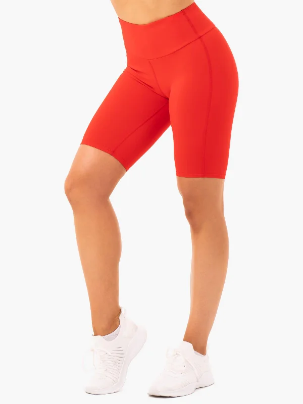 Classic Clothes For Women Staples Bike Shorts - Red