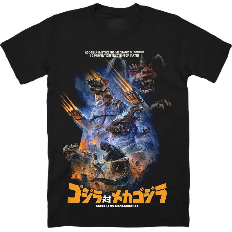 Women's Athletic Garments GODZILLA VS. MECHAGODZILLA - T-SHIRT