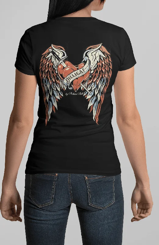 Mega Sales The Dagger of Love V Neck Tee