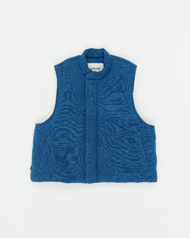 Casual Garments For Women Sahab Vest - Indigo Handloom