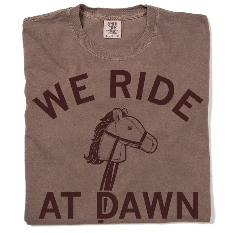 Women's Transitional Clothes We Ride At Dawn Brown Heavyweight