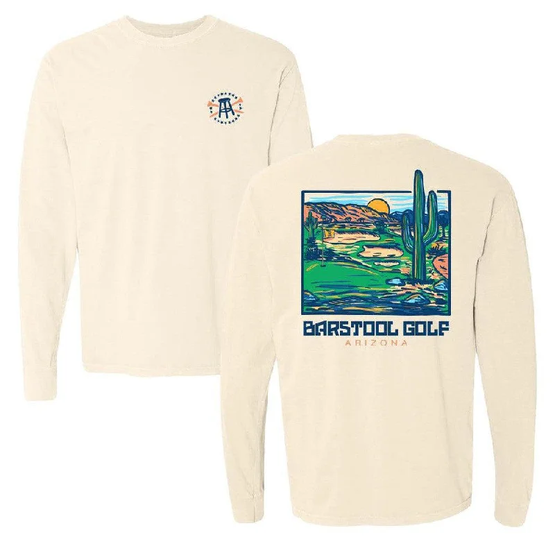 Women's Comfortable Clothes For Weekends Barstool Golf Arizona Long Sleeve Tee