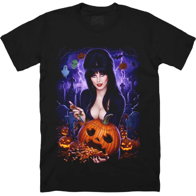 Women's Vintage Garments ELVIRA: QUEEN OF HALLOWEEN - T-SHIRT