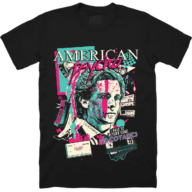 Elegant Women's Evening Garments AMERICAN PSYCHO: KNIFE HAPPY - T-SHIRT