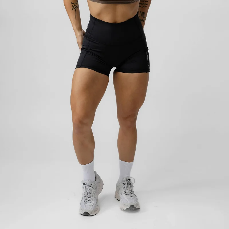 Modern Women's Attire Victory Shorts - Black