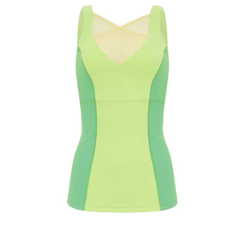 Women's Outfit For The Office Lily Pad Princess Athletic Tank Top