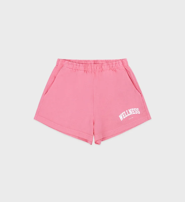 Women's Apparel And Garments Wellness Ivy Disco Short - Cotton Candy/White