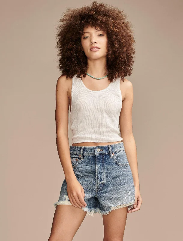 Sophisticated Street Style Offers Lucky Brand Women's High Rise Mom Short