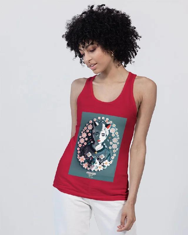 Women's Professional Attire Silverfox flower Unisex Jersey Tank | Bella + Canvas