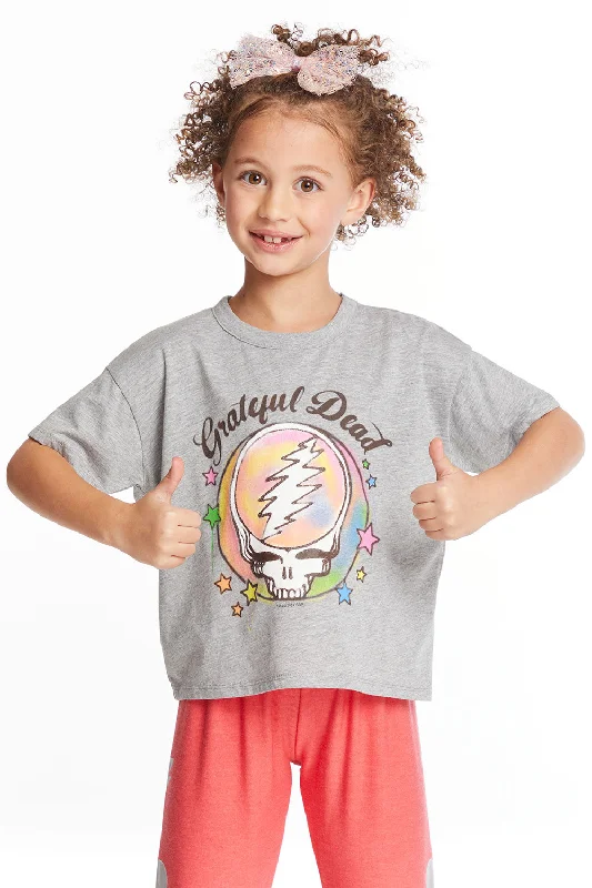 Best Sellers Grateful Dead Airbrushed Steal Your Face Girls Tee