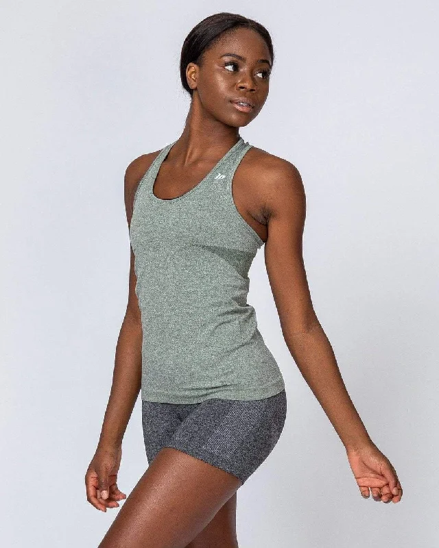 Special Offers Comfort Seamless Tank - Khaki Marl