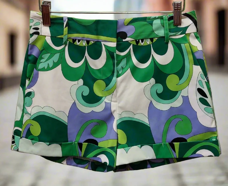 Elegant Clothing For Women The OVI Fun Green Shorts