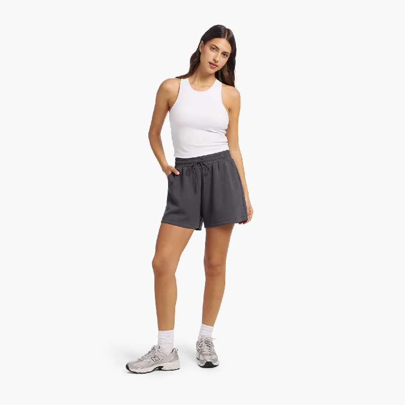 Vintage-Inspired Style Offers Soft Motion High-Rise Short | Graphite