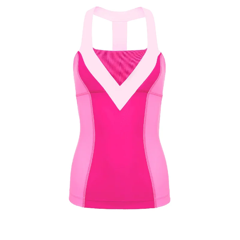 You'Ll Love Us Because Beauty Sleep Princess Athletic Tank Top - Pink