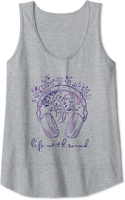 Ends Soon Women's Tank Top - Life With Sound, Dark