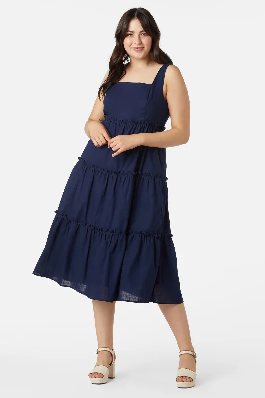 Elegant Women's Attire Lexi Midi Dress