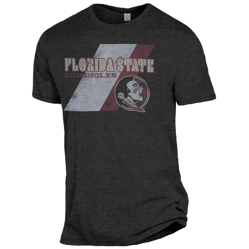 Women's Sports Apparel Alternative Apparel Men's Florida State Seminoles/Seminole Logo Short Sleeve T-shirt - Black