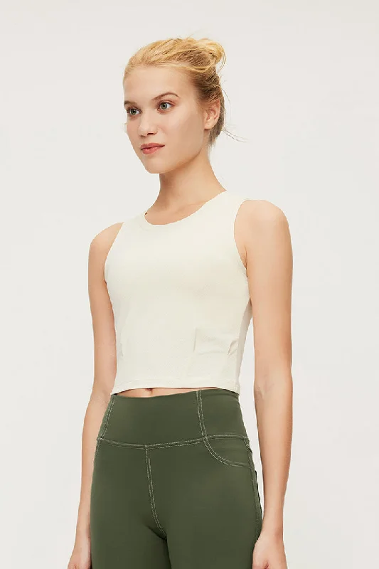 Break Fashion Norms Anti-UV Cropped Tank Top for Women