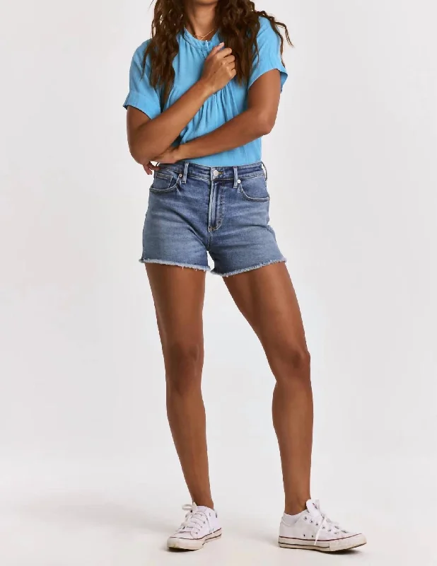 Women's Elegant Formal Outfit Carrie Cutoff Shorts In Folly Beach