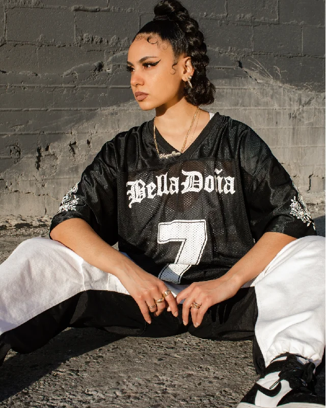 Comfortable Lounge Clothing Bella Doña Jersey - Black