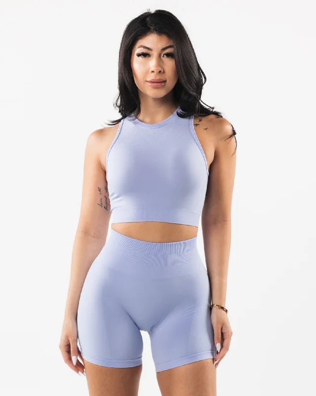 Cozy Comfort Style Sale Stratus Crop Tank - Mystic Blue