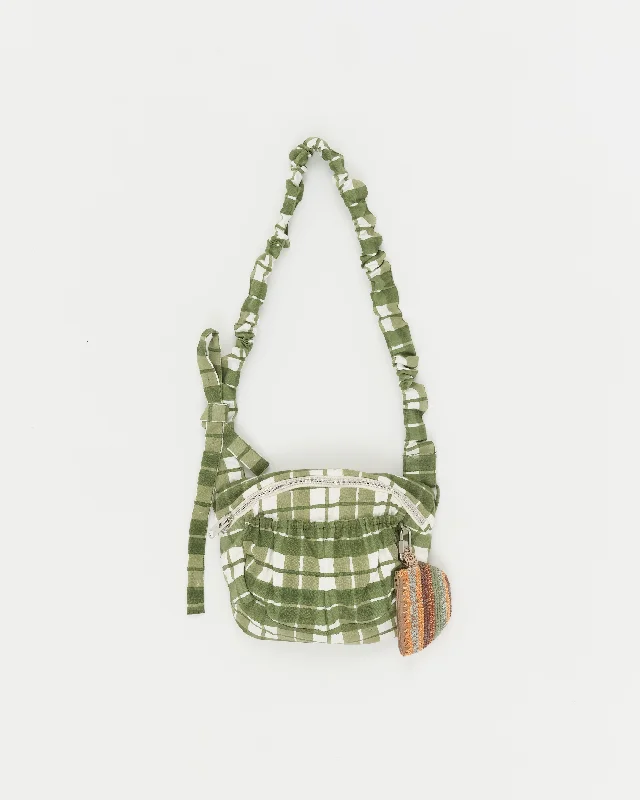 The Latest Trends Small Waistpack Port-All - Olive Check