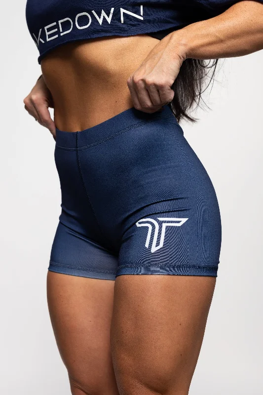 Women's Holiday Attire Essential Women’s Compression Short - Navy