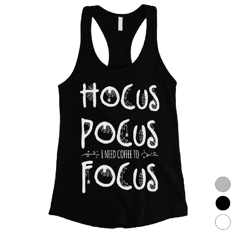 Ends Soon Hocus Pocus Focus Womens Tank Top