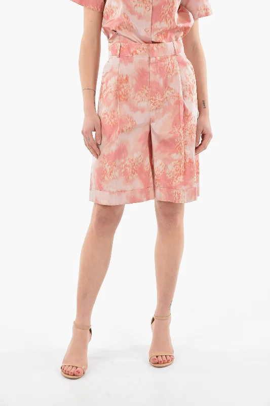 Flash Sales Dior Silk-taffeta High-waisted Shorts with Single Pleat