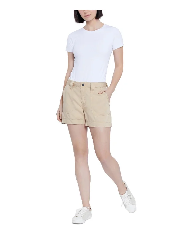 Timeless Women's Garments Womens Utility Stretch Casual Shorts