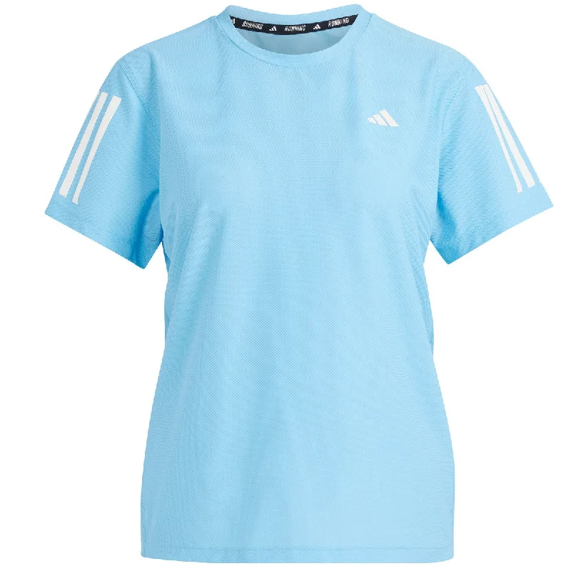 Women's Transitional Attire adidas Own The Run Tee - Womens - Blue