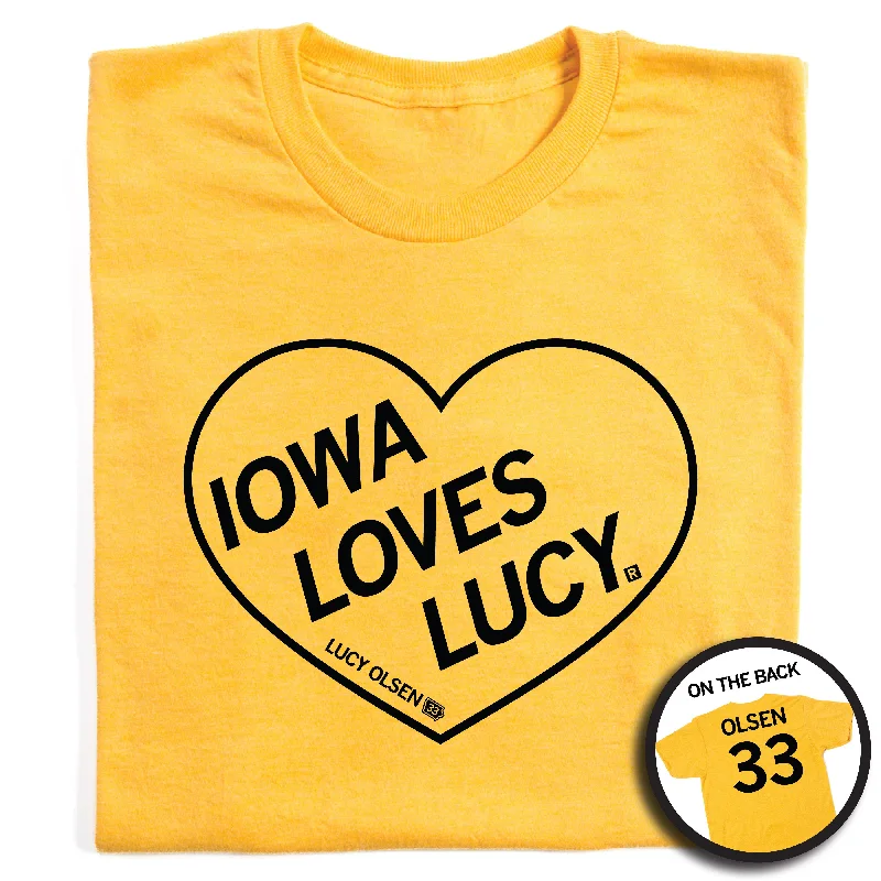 Absurdly Cheap Sale Iowa Loves Lucy Gold